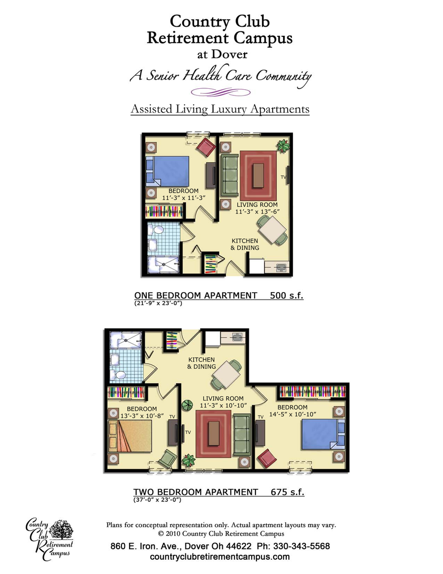 Country Club Retirement Campus Dover Senior Living Community Assisted
